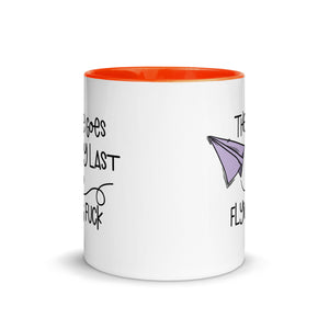 Flying Fuck Mug with Color Inside-Phoenix Styles