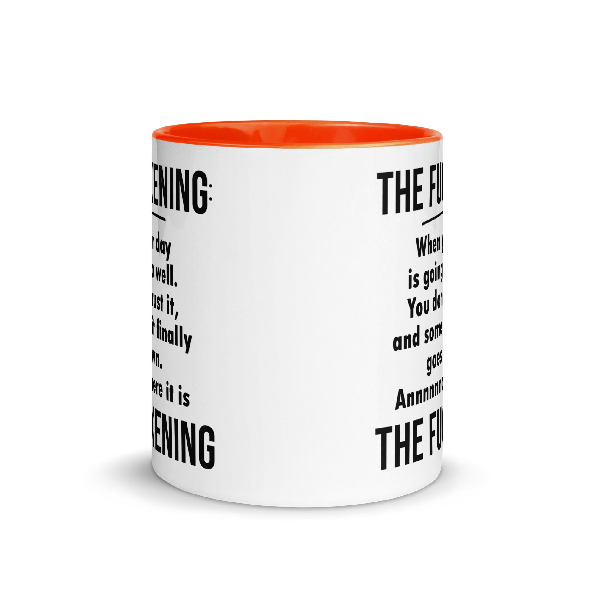 FUCKENING Mug with Color Inside-Phoenix Styles