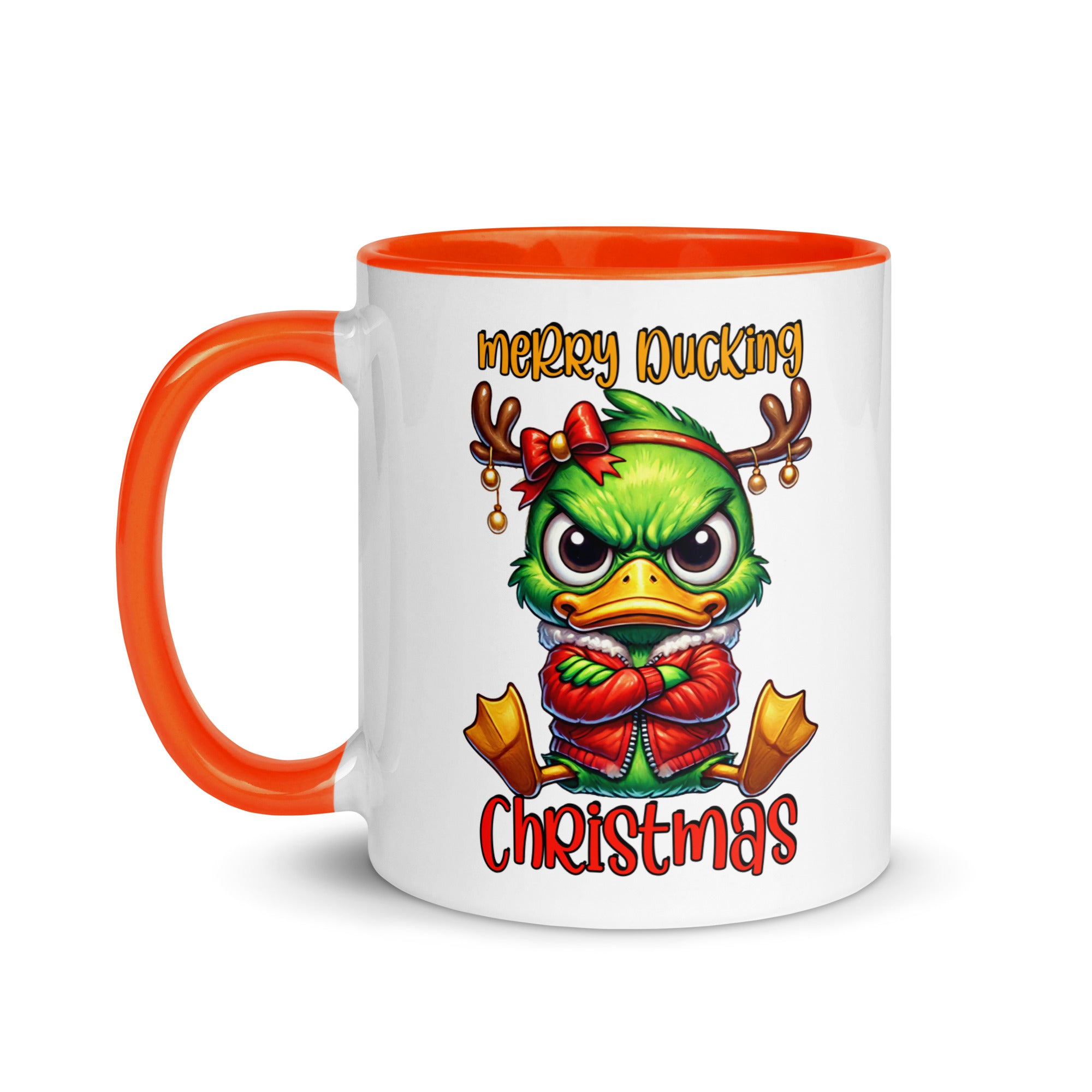 Merry Ducking Christmas Mug-Phoenix Styles