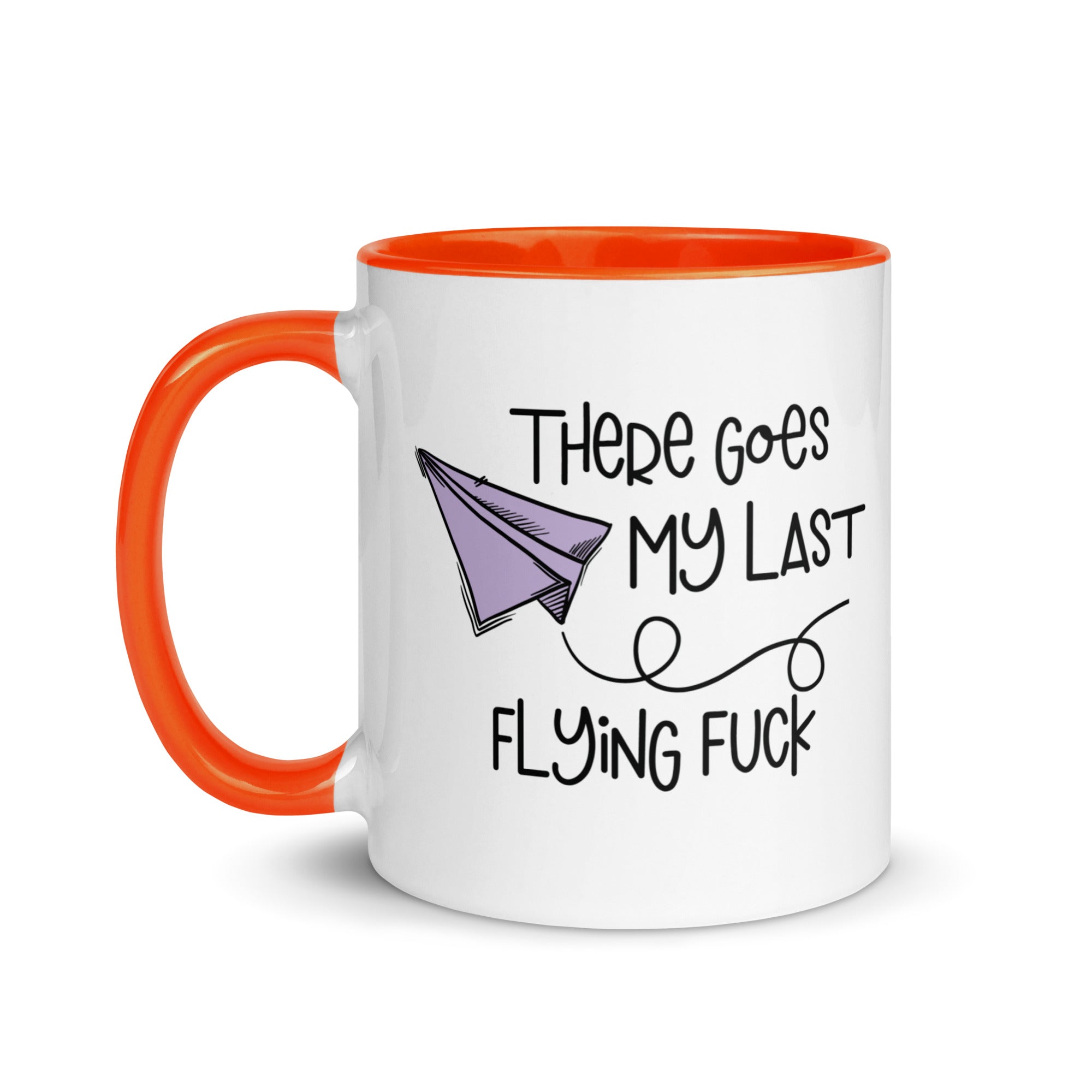 Flying Fuck Mug with Color Inside-Phoenix Styles