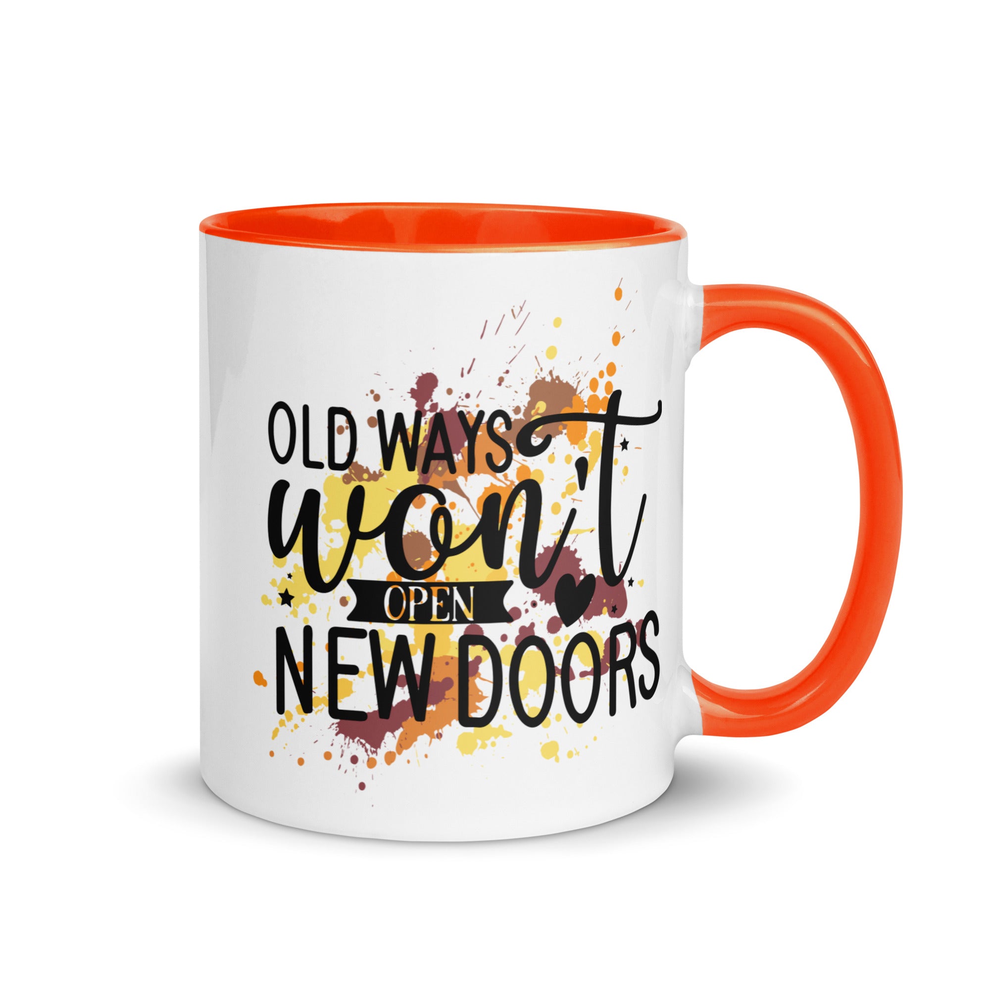 Old Ways Wont Open New Doors Mug-Phoenix Styles