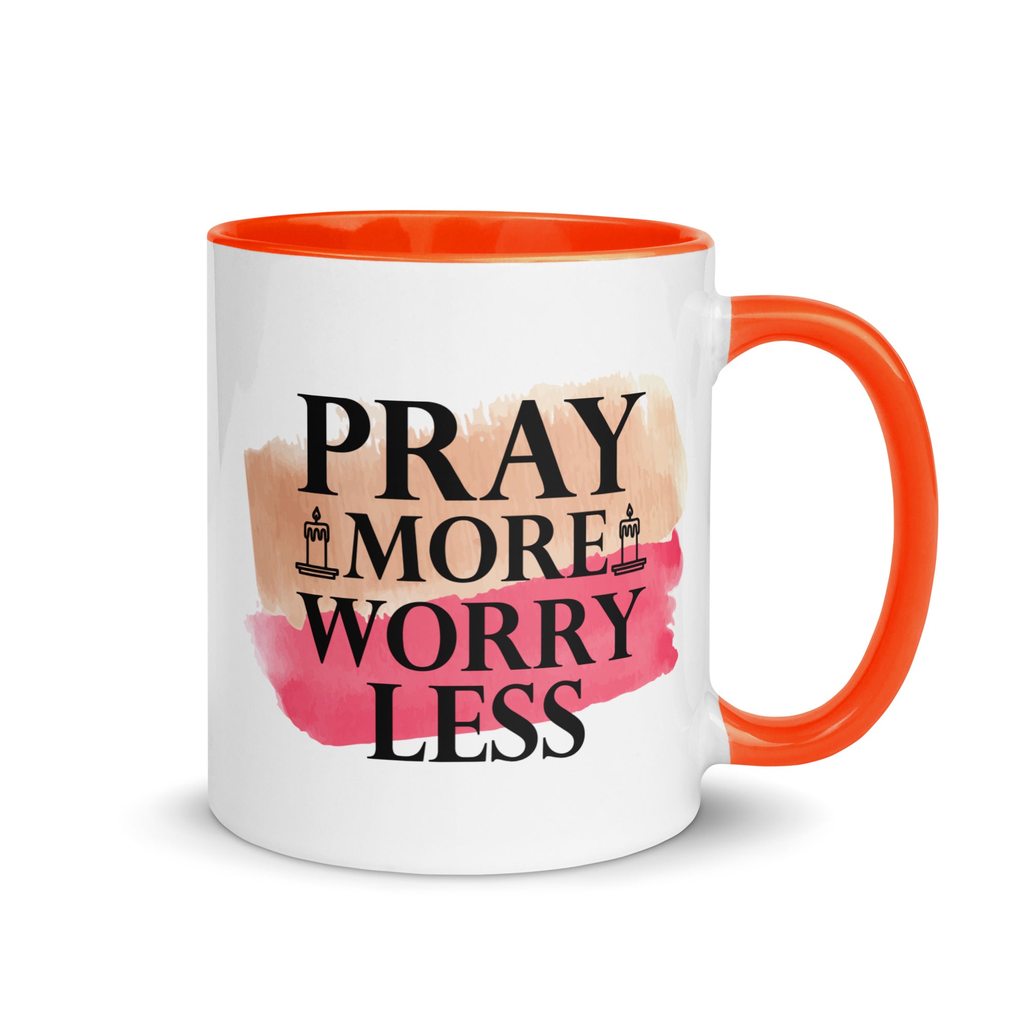 Pray More Worry Less Mug-Phoenix Styles