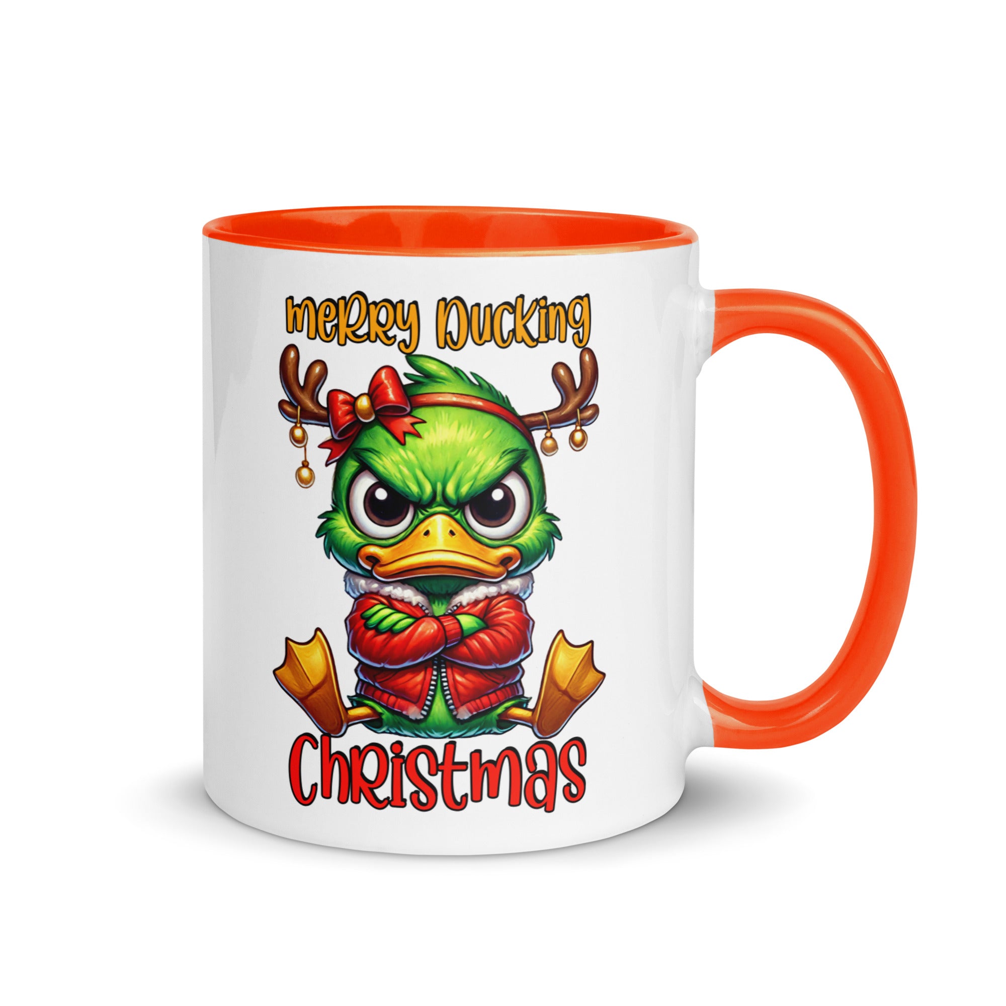 Merry Ducking Christmas Mug-Phoenix Styles