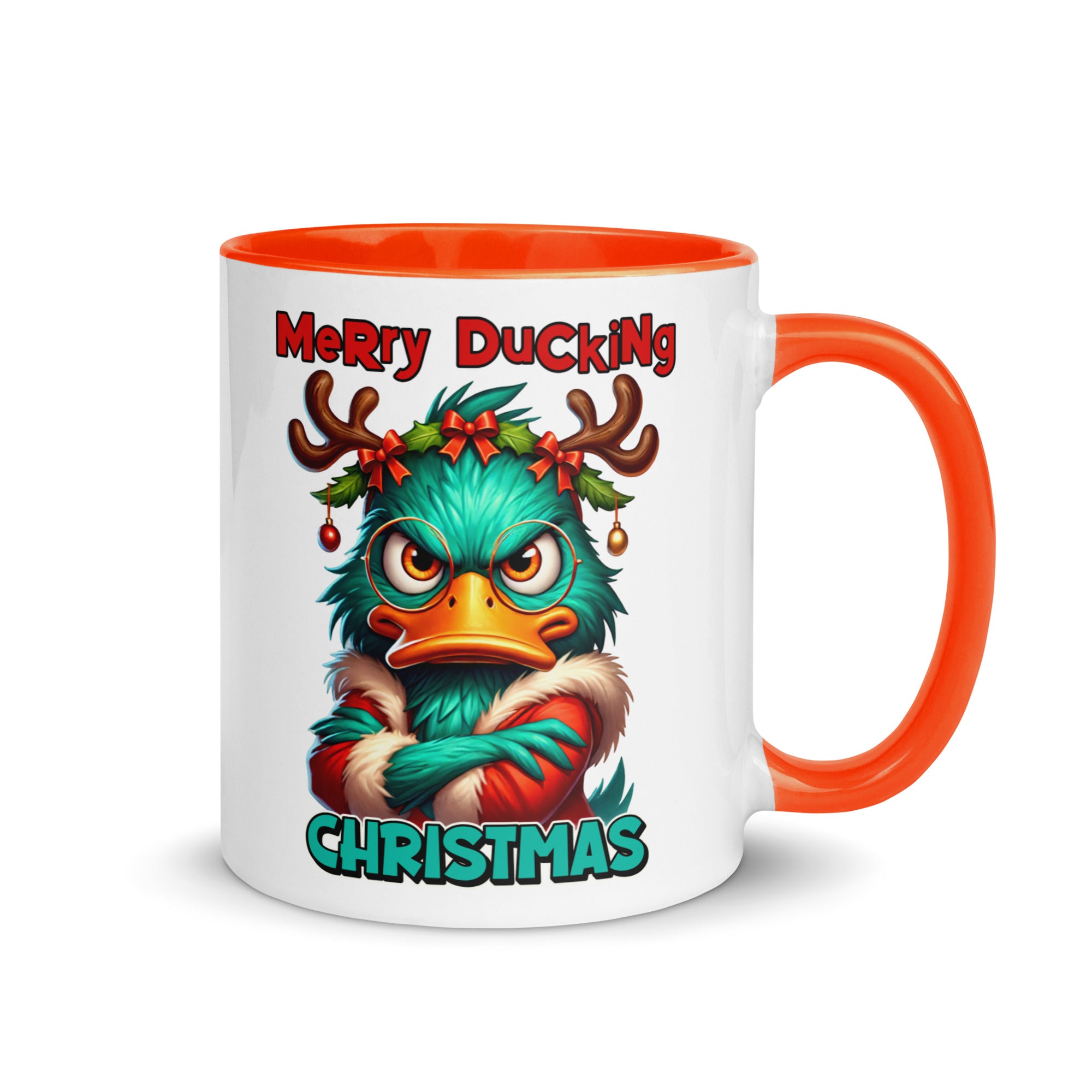 Merry Ducking Christmas Mug-Phoenix Styles