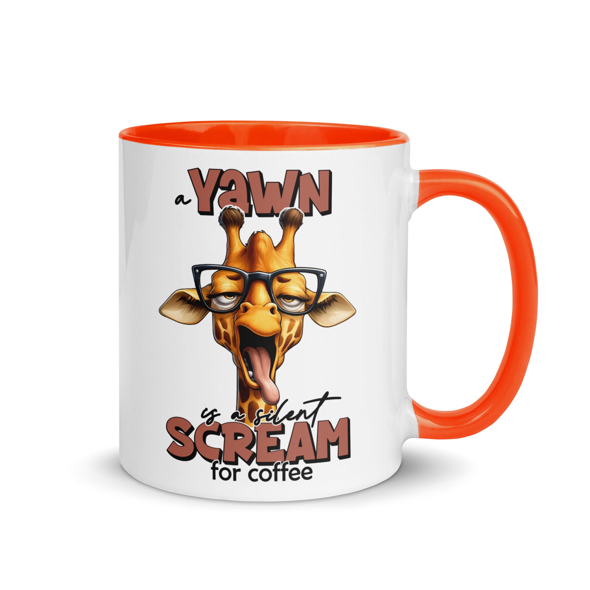 Yawn is a Silent Scream for Coffee Mug-Phoenix Styles