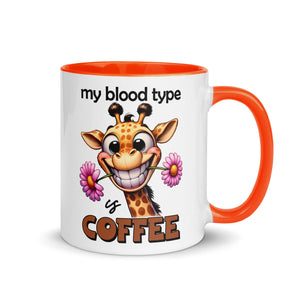 Blood Type is Coffee Mug-Phoenix Styles