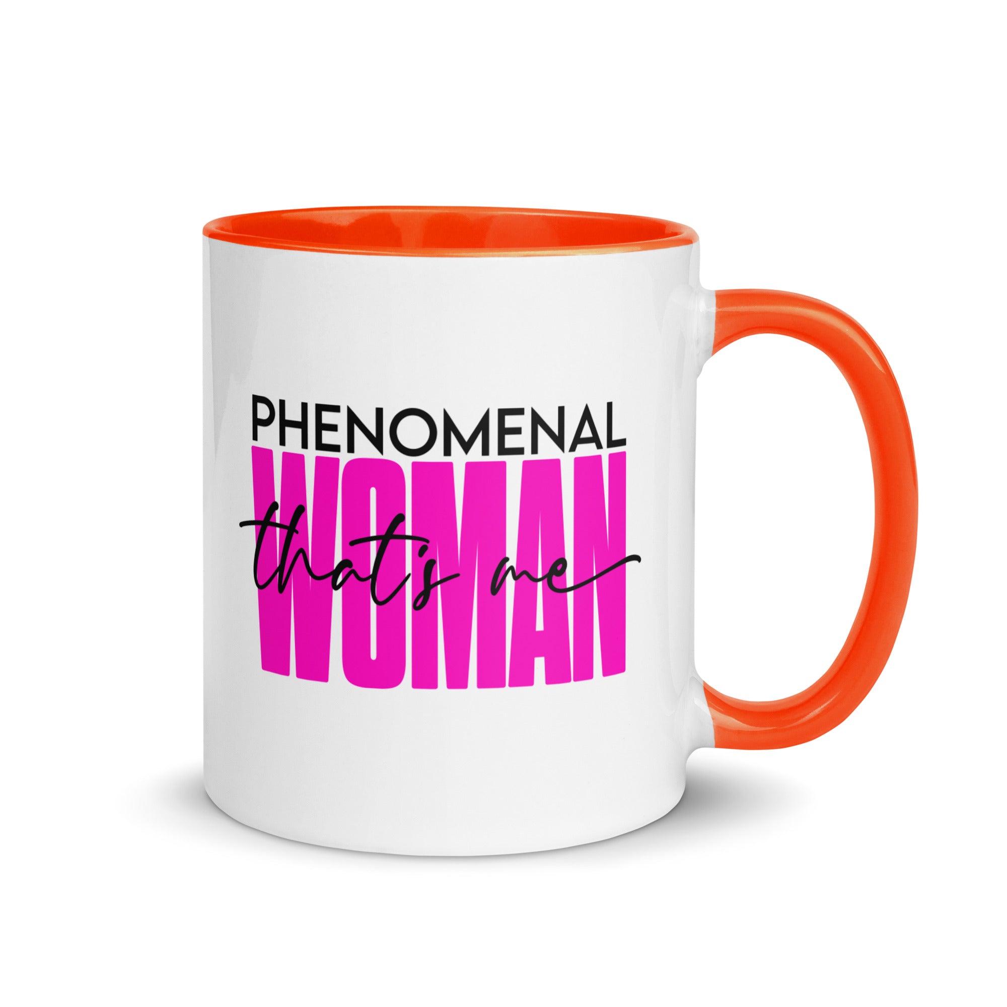 Phenomenal Woman Mug with Color Inside-Phoenix Styles