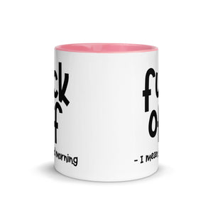 Fuck Off Mug with Color Inside-Phoenix Styles