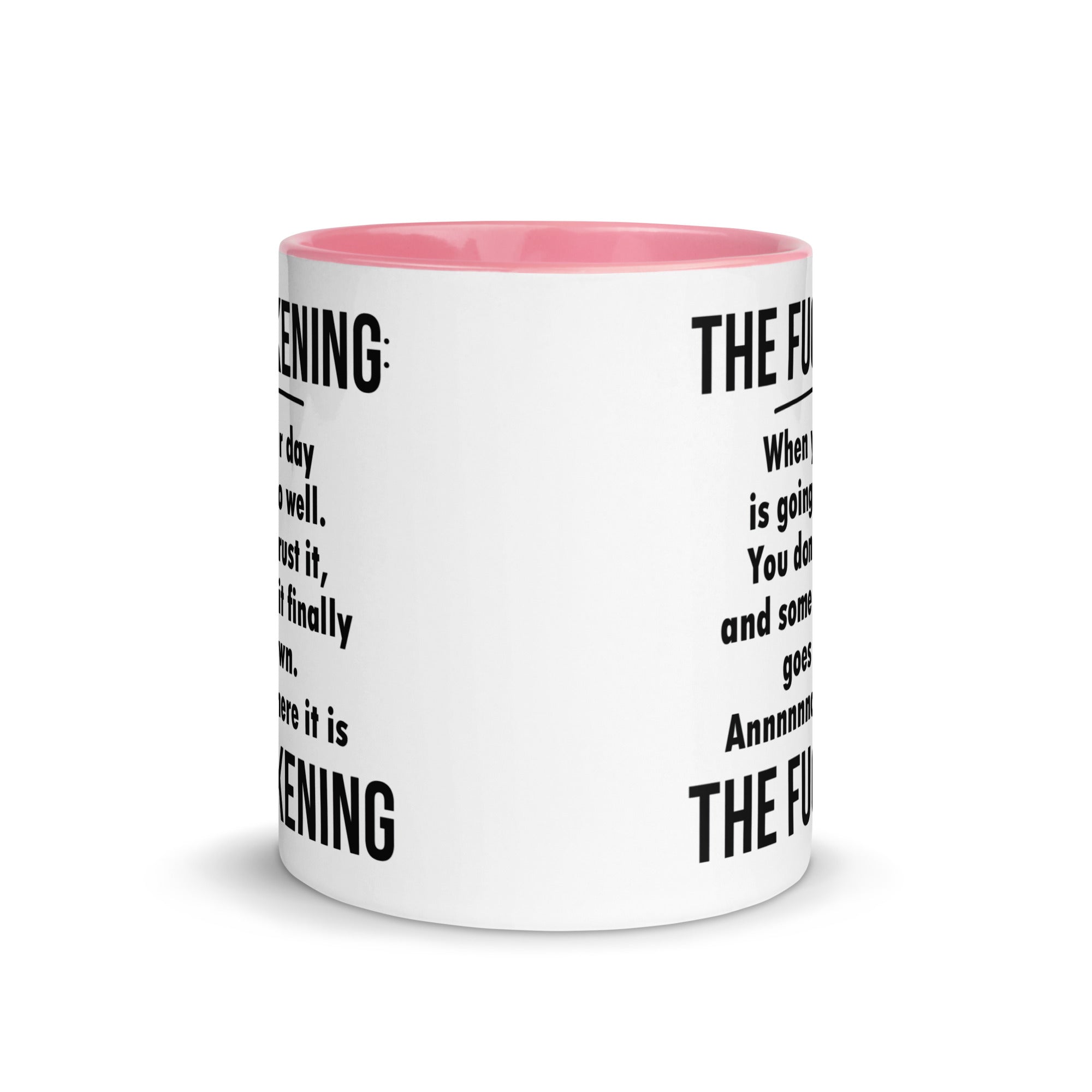 FUCKENING Mug with Color Inside-Phoenix Styles