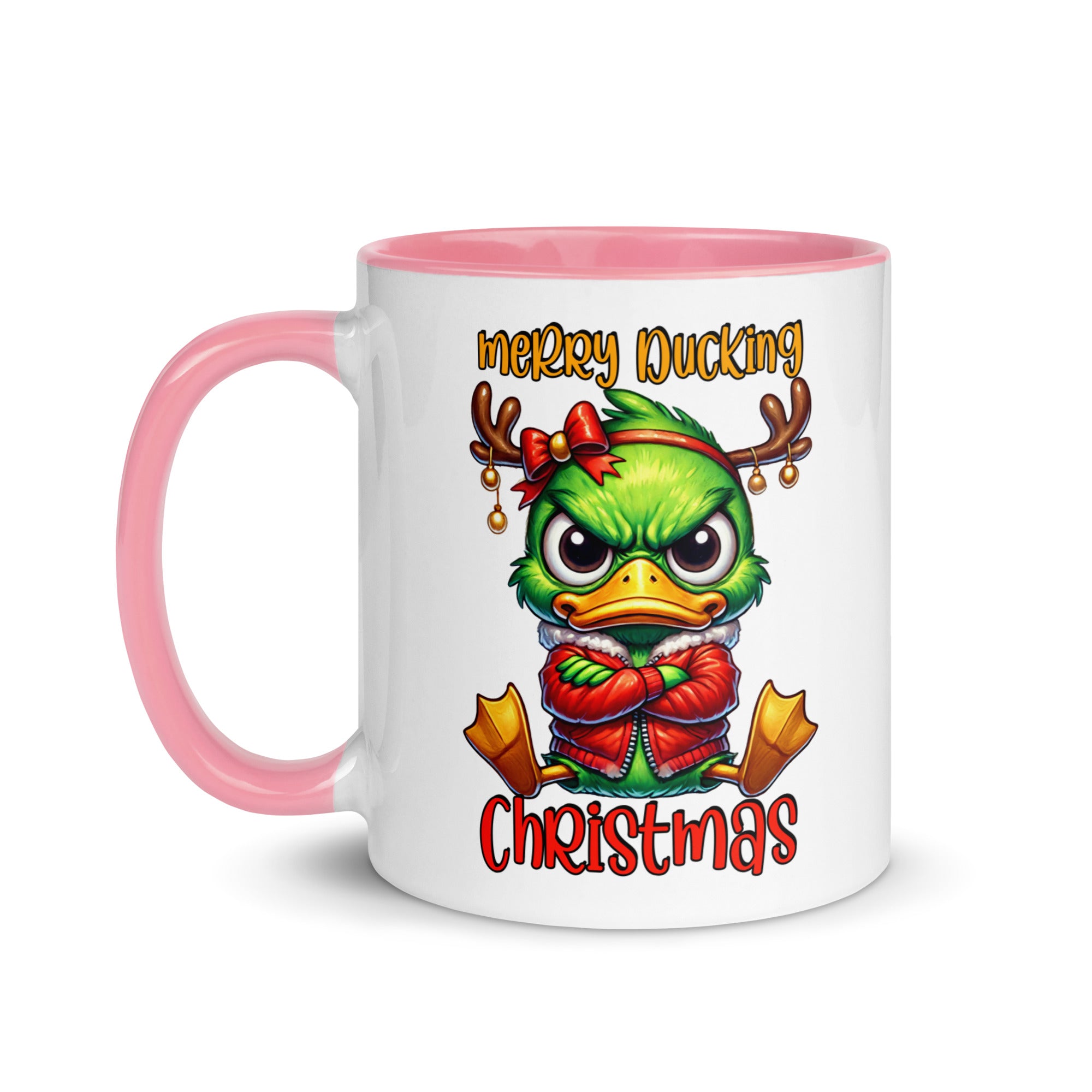 Merry Ducking Christmas Mug-Phoenix Styles