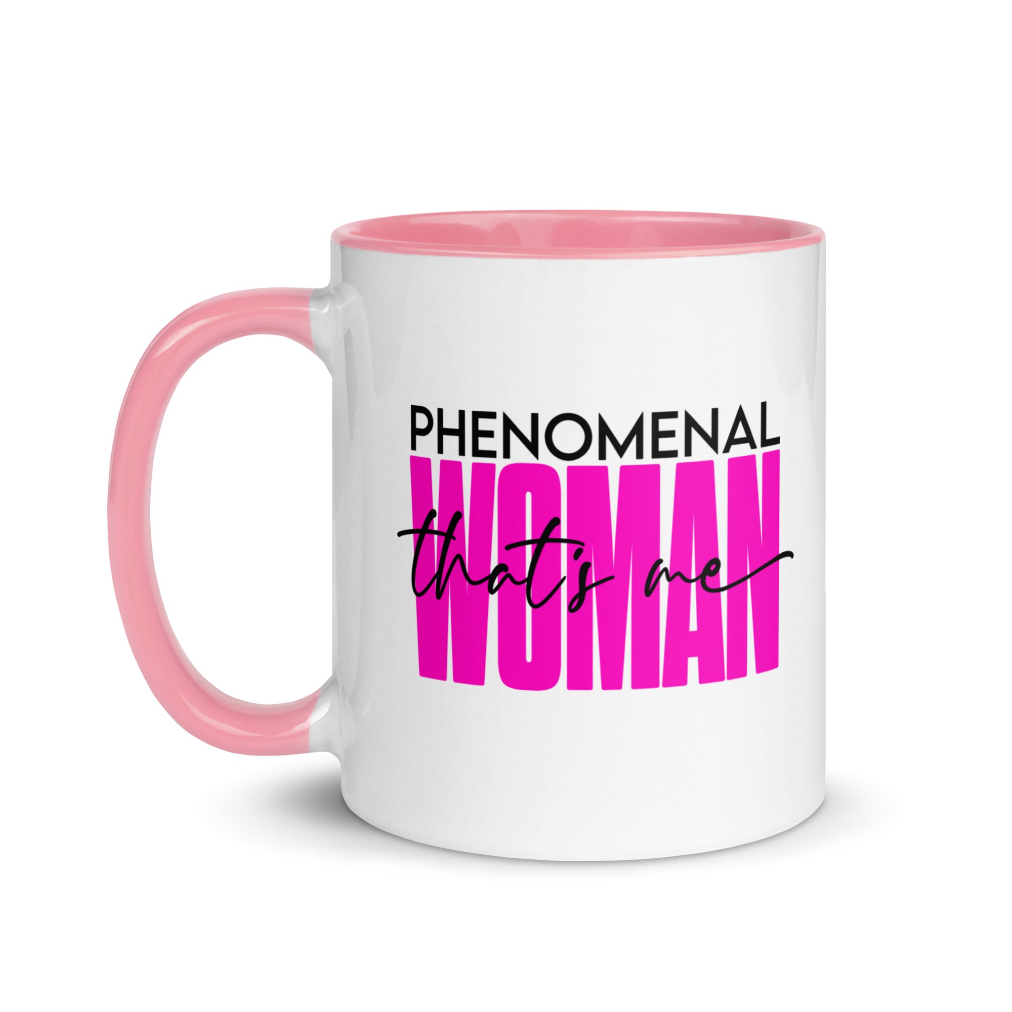 Phenomenal Woman Mug with Color Inside-Phoenix Styles