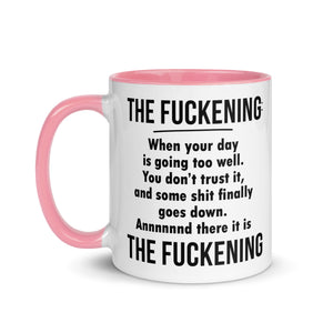 FUCKENING Mug with Color Inside-Phoenix Styles