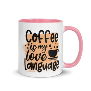 Coffee is My Love Language Mug-Phoenix Styles