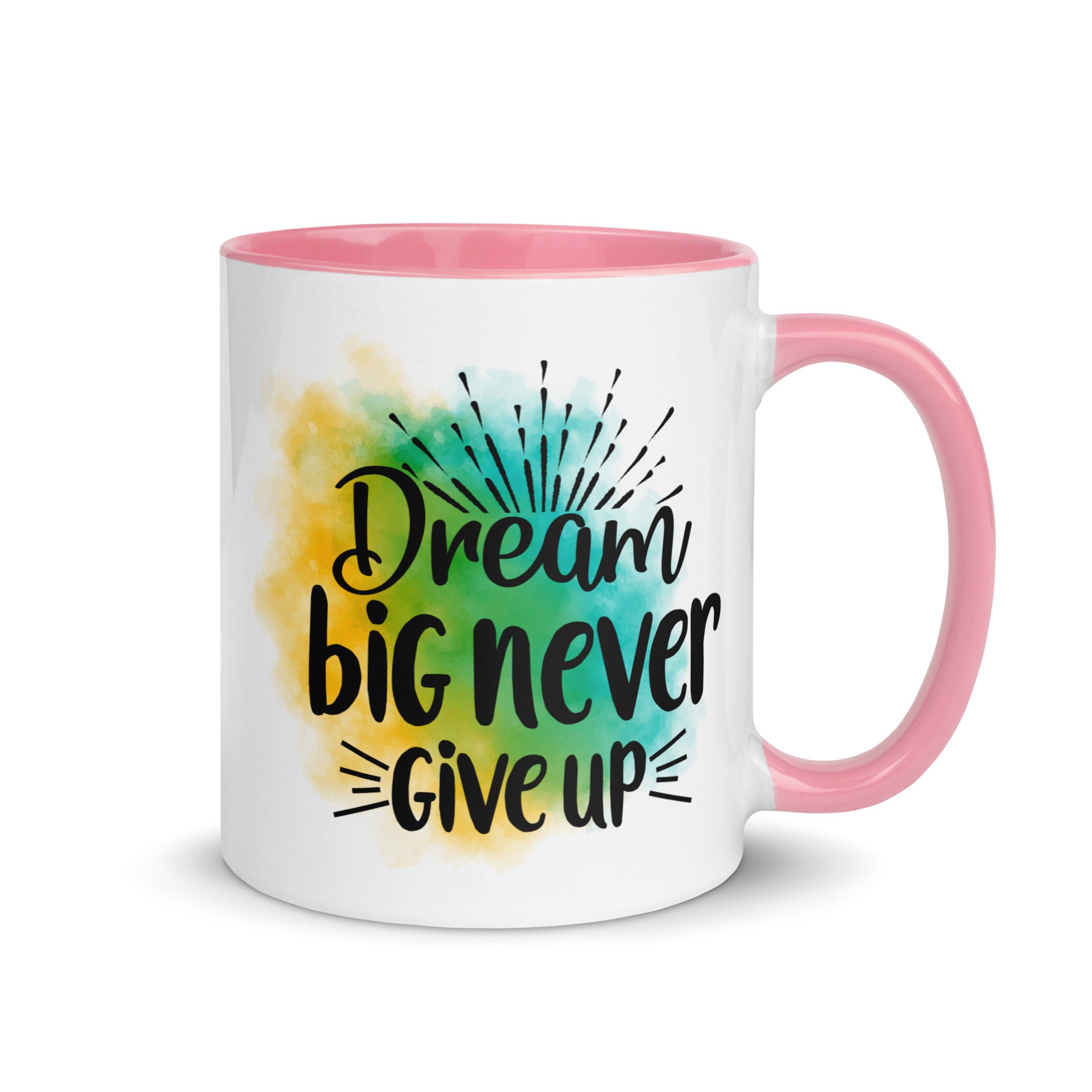 Dream Big Never Give Up Mug-Phoenix Styles