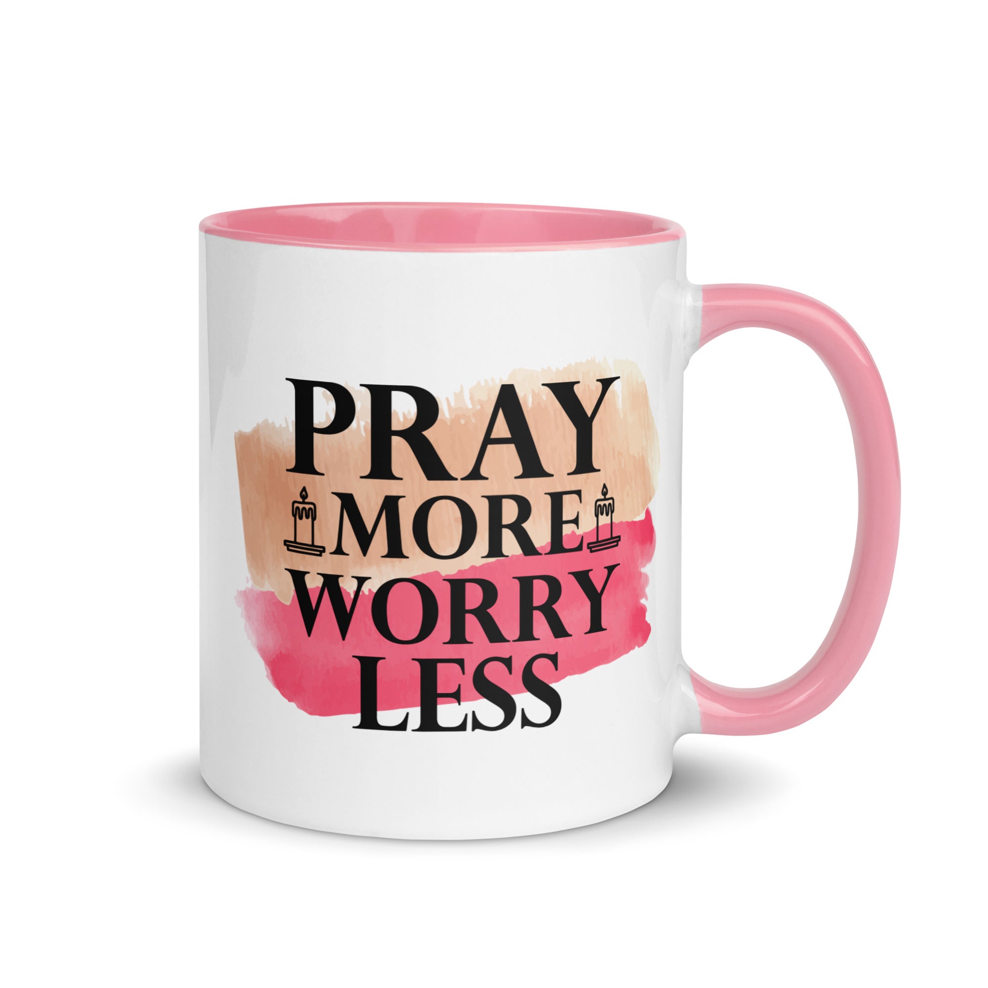 Pray More Worry Less Mug-Phoenix Styles