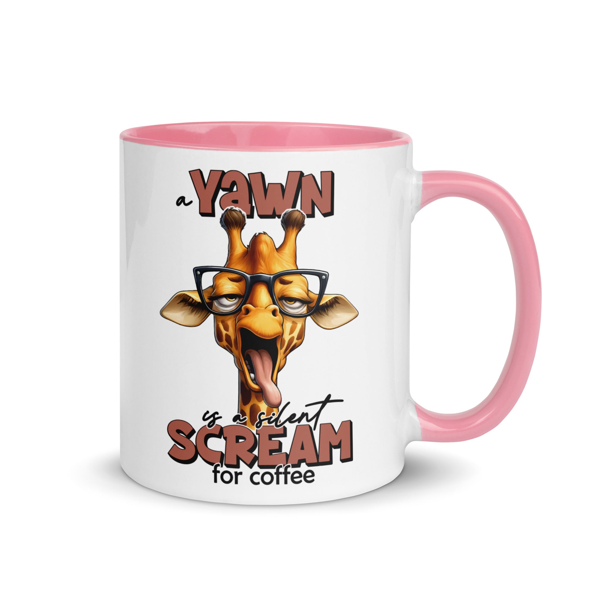 Yawn is a Silent Scream for Coffee Mug-Phoenix Styles