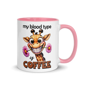 Blood Type is Coffee Mug-Phoenix Styles