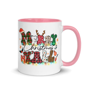 Merry Christmas Yall Mug with Color Inside-Phoenix Styles