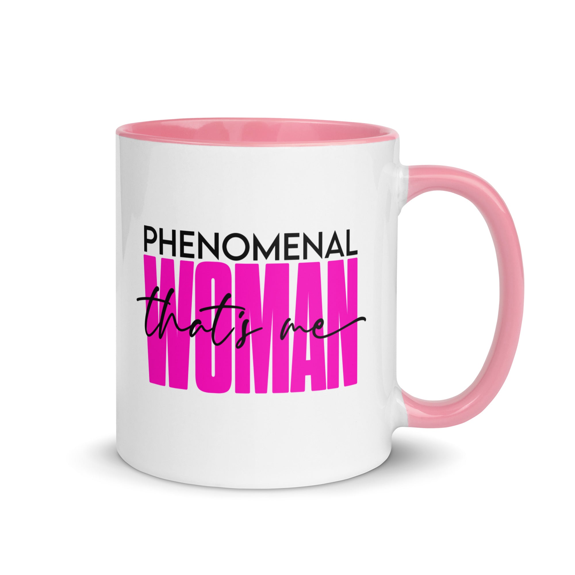 Phenomenal Woman Mug with Color Inside-Phoenix Styles