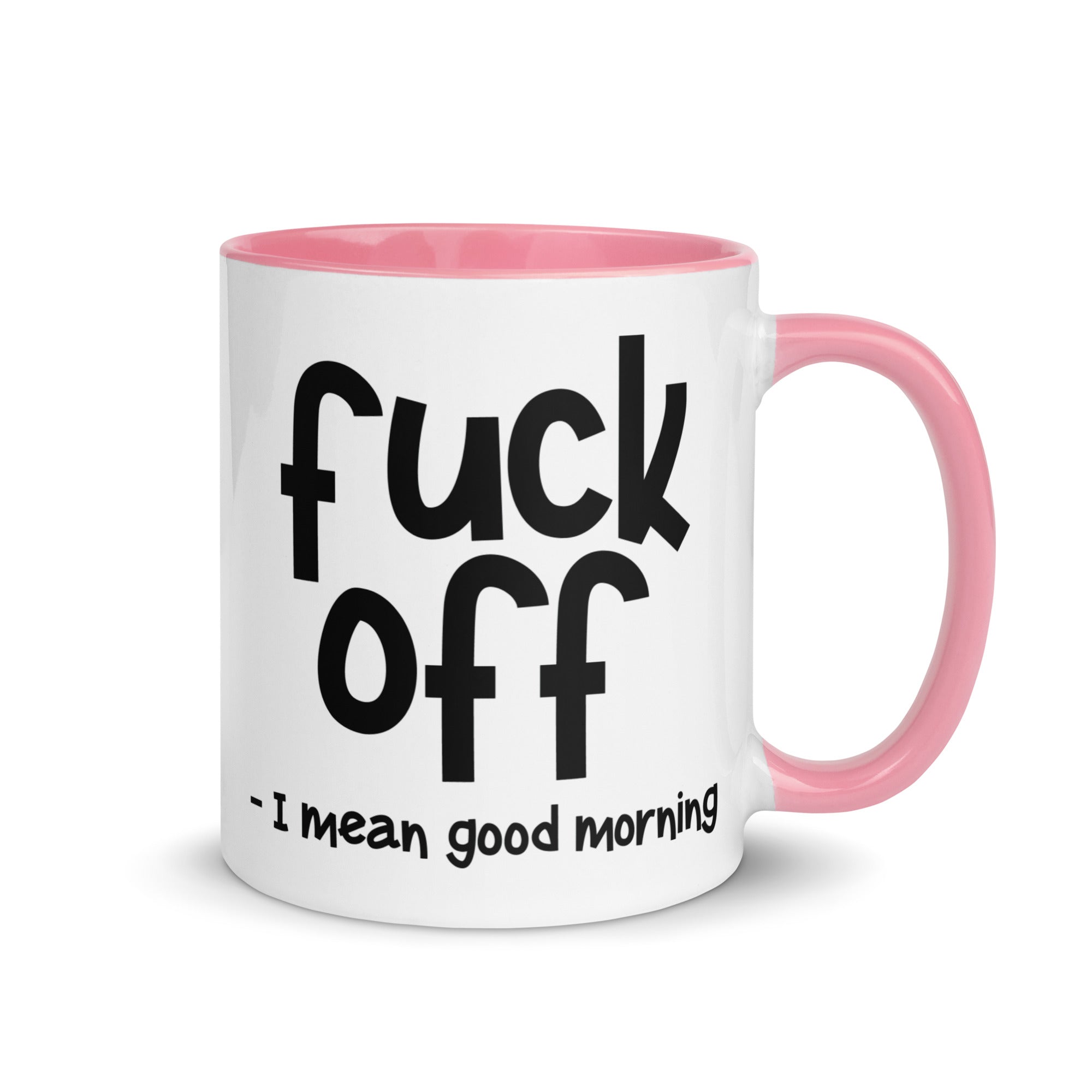 Fuck Off Mug with Color Inside-Phoenix Styles