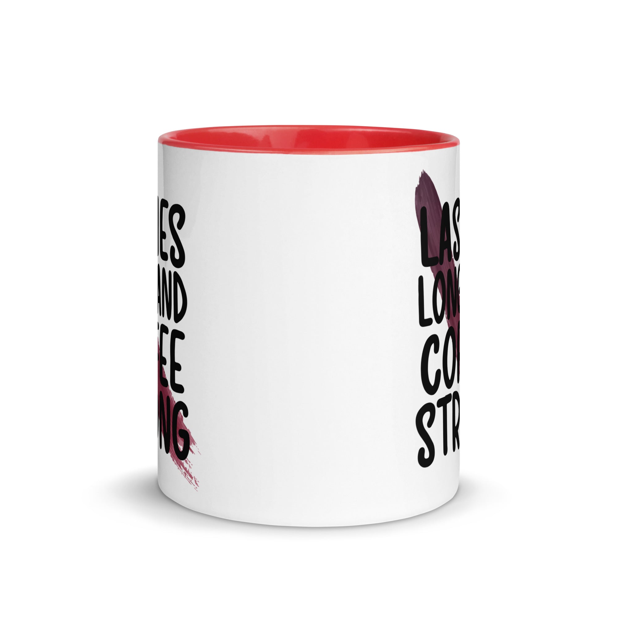 Lashes Long and Coffee Strong Mug-Phoenix Styles