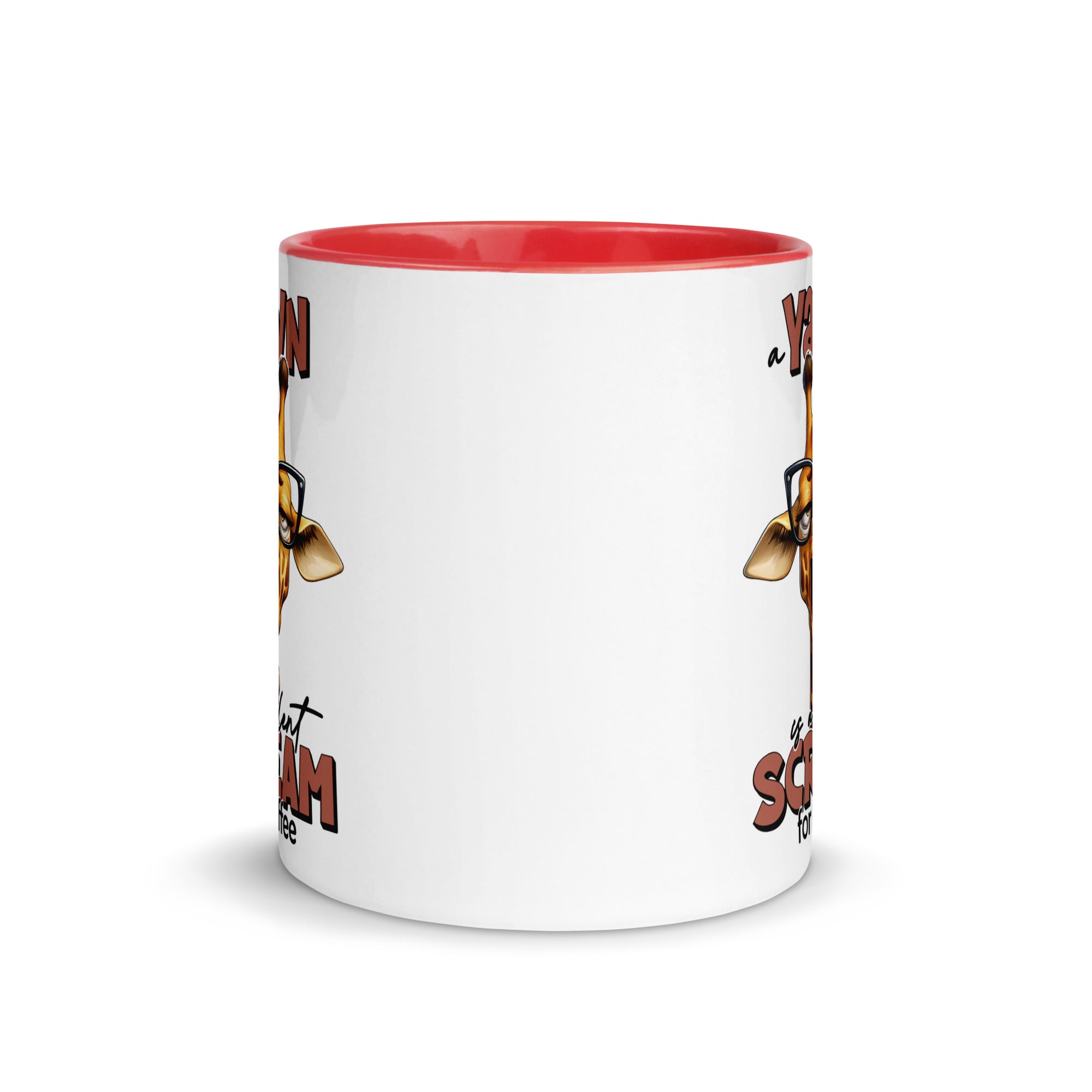 Yawn is a Silent Scream for Coffee Mug-Phoenix Styles