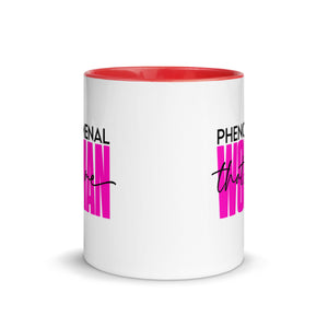 Phenomenal Woman Mug with Color Inside-Phoenix Styles