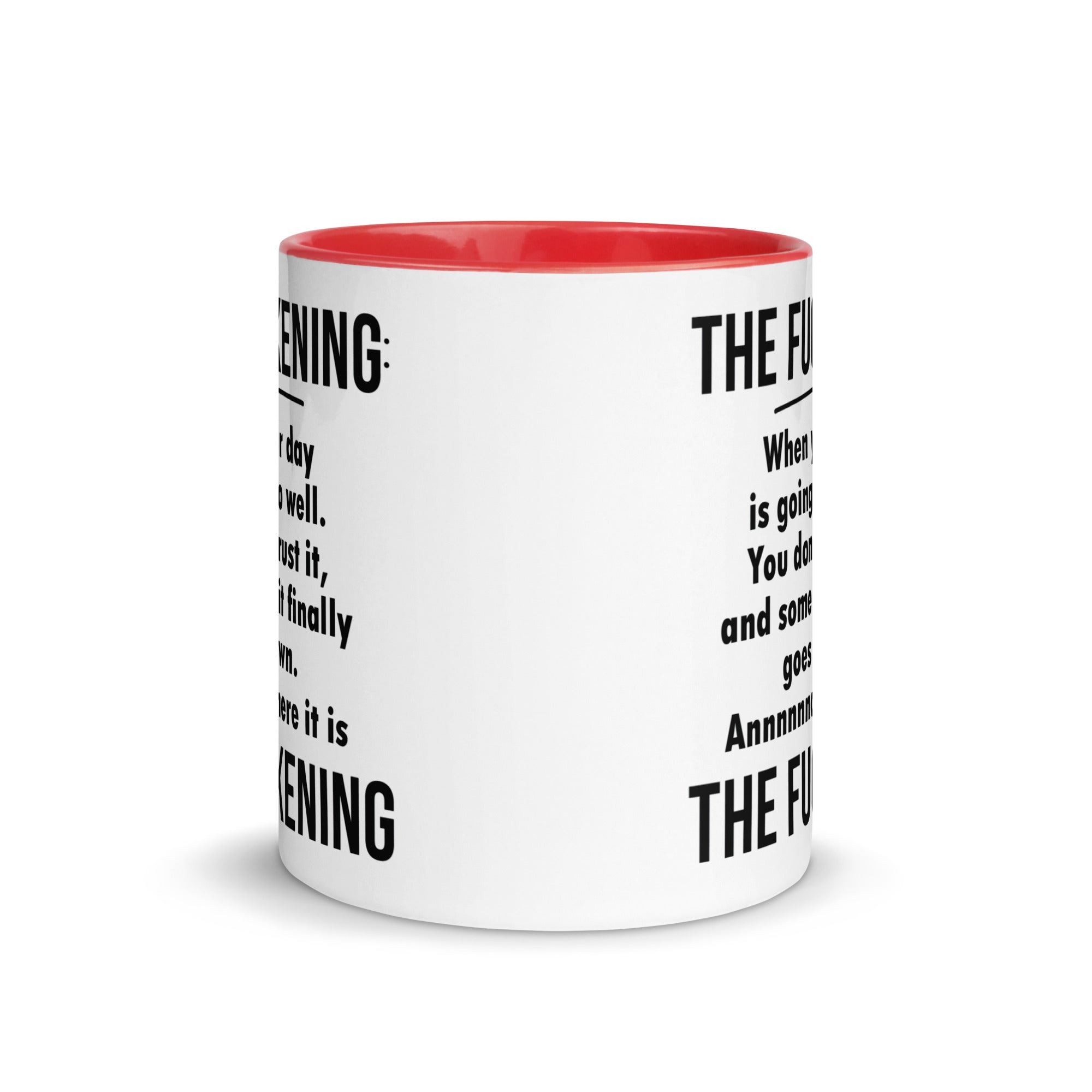 FUCKENING Mug with Color Inside-Phoenix Styles