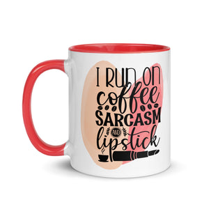 I Run on Coffee Sarcasm and Lipstick-Phoenix Styles