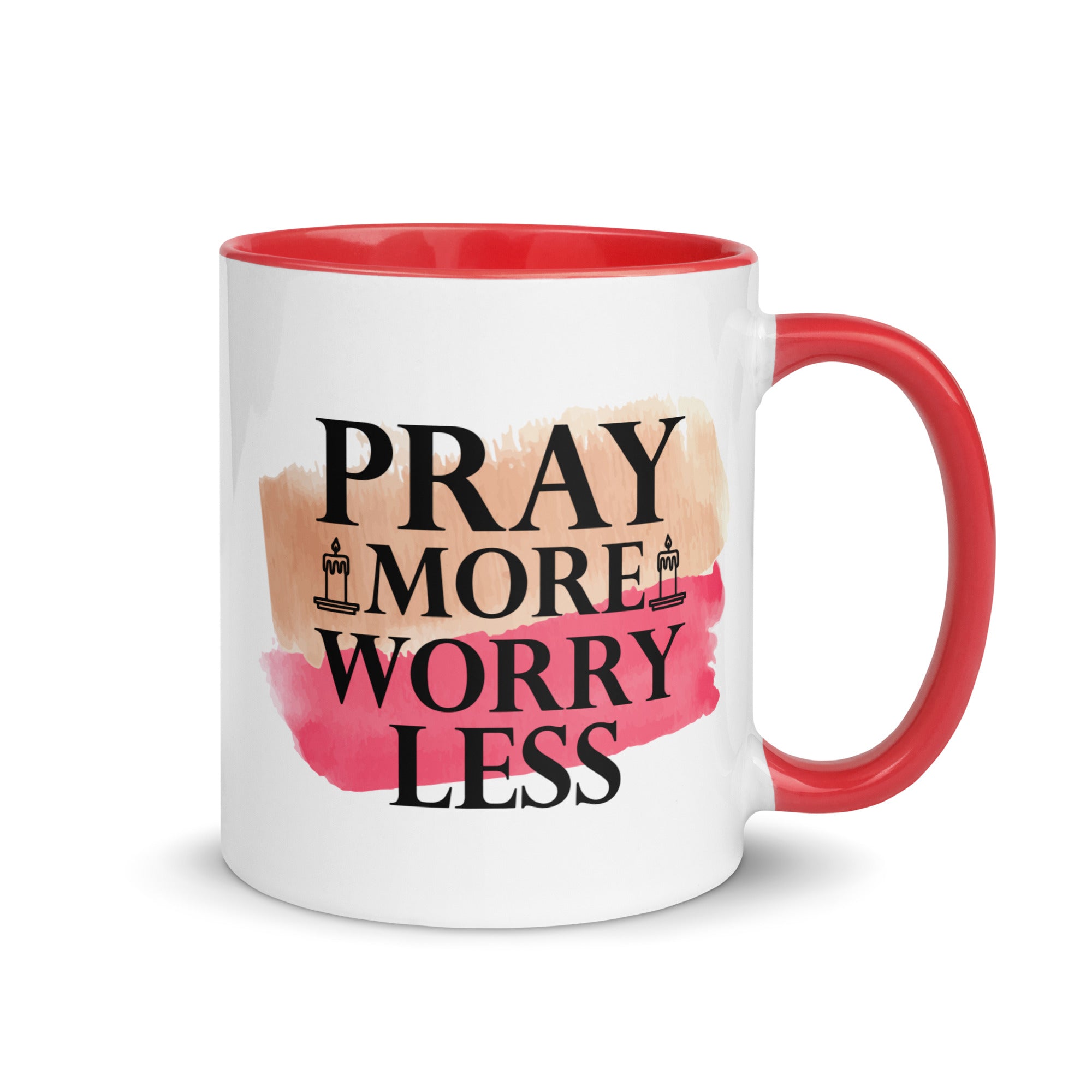 Pray More Worry Less Mug-Phoenix Styles