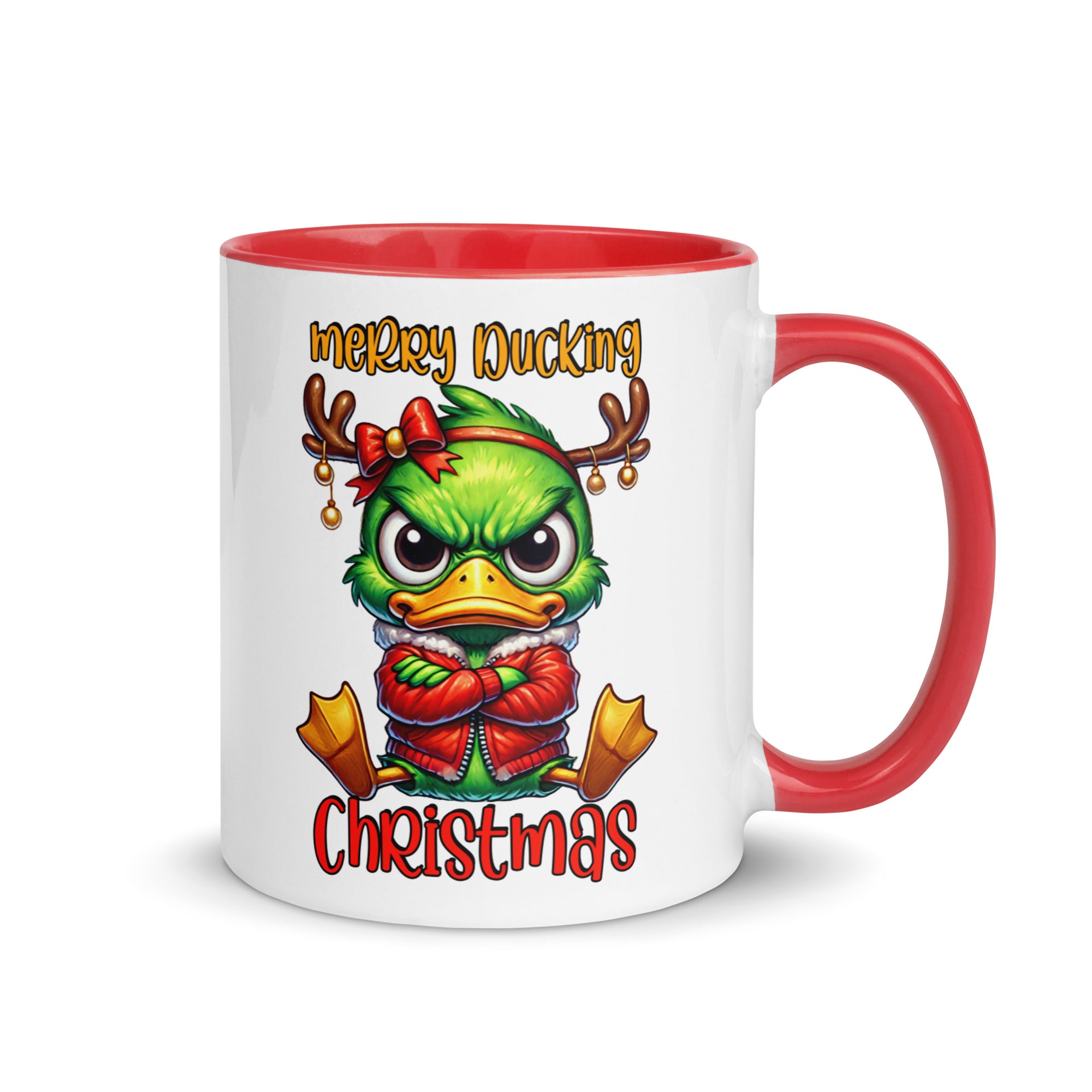 Merry Ducking Christmas Mug-Phoenix Styles