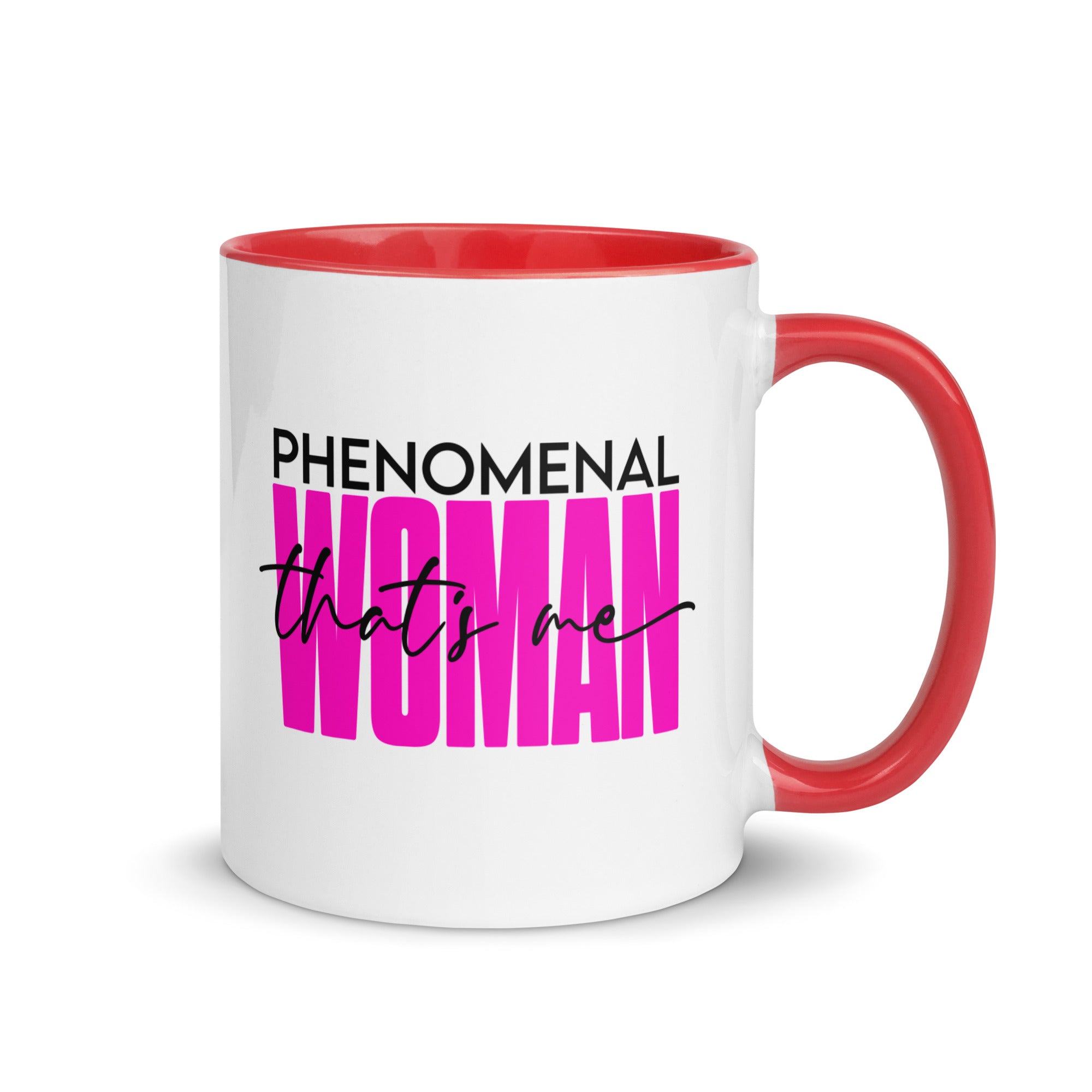 Phenomenal Woman Mug with Color Inside-Phoenix Styles