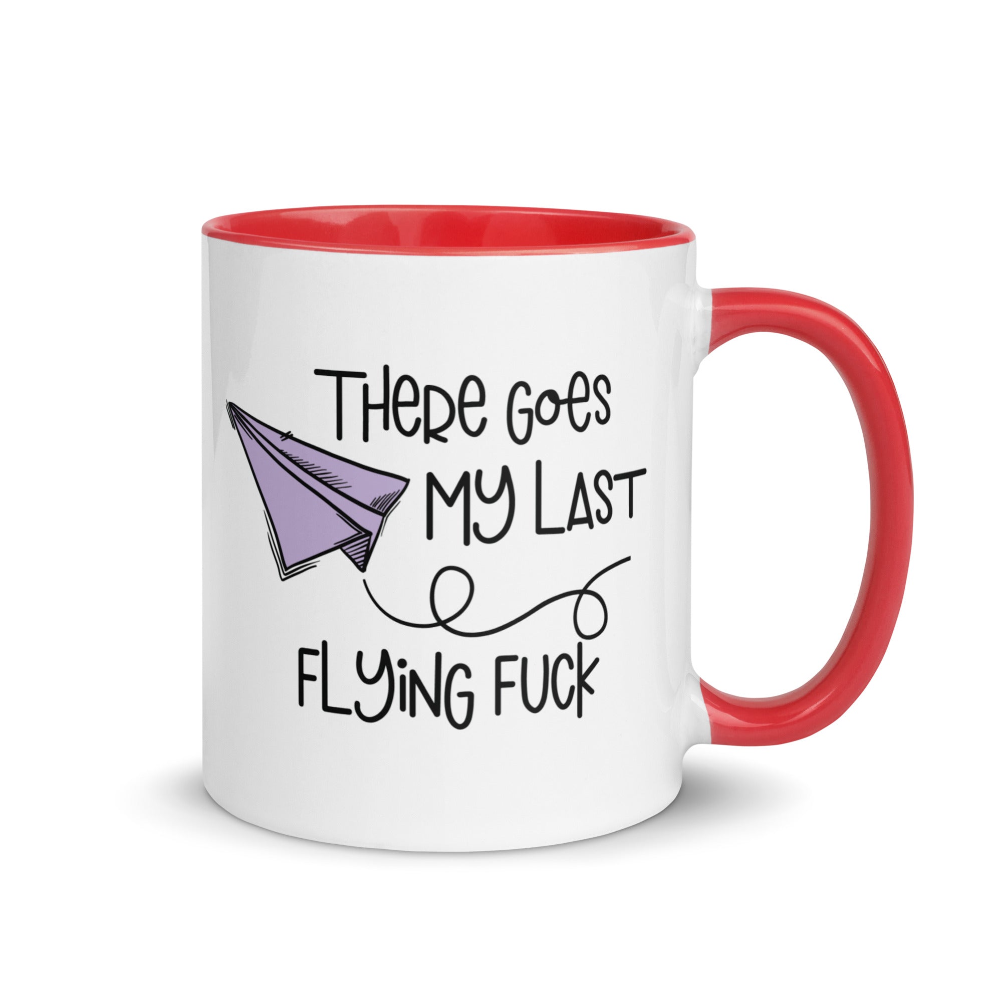 Flying Fuck Mug with Color Inside-Phoenix Styles