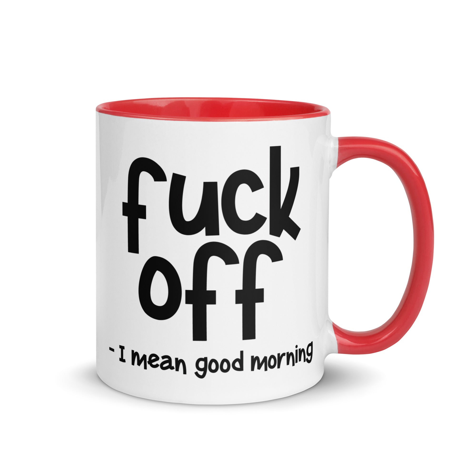 Fuck Off Mug with Color Inside-Phoenix Styles