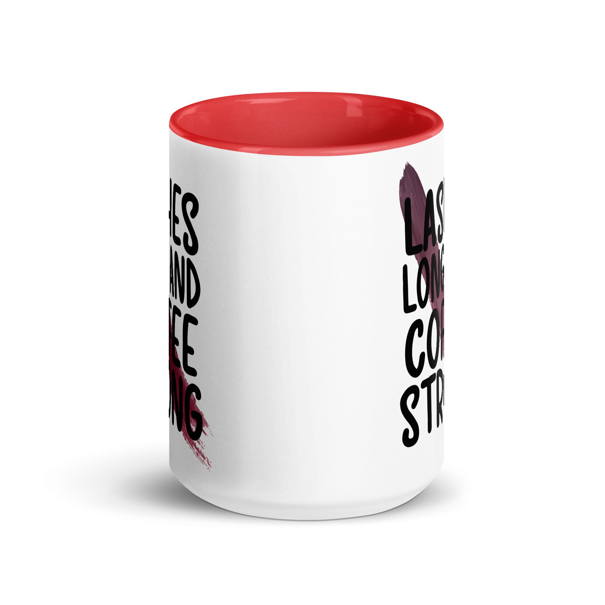 Lashes Long and Coffee Strong Mug-Phoenix Styles