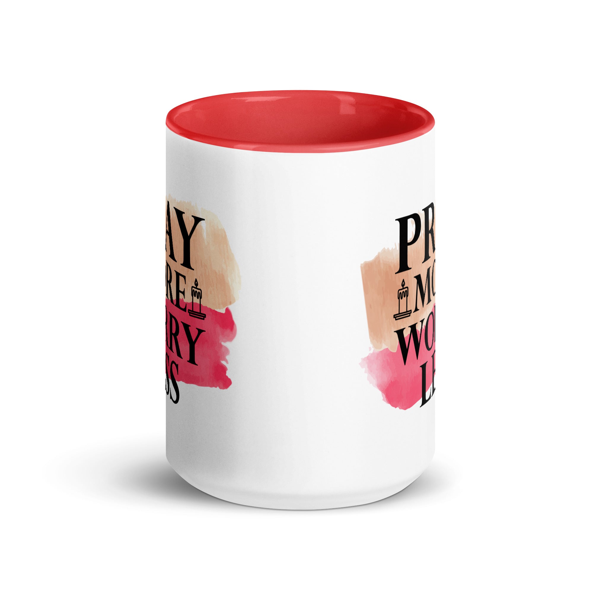 Pray More Worry Less Mug-Phoenix Styles