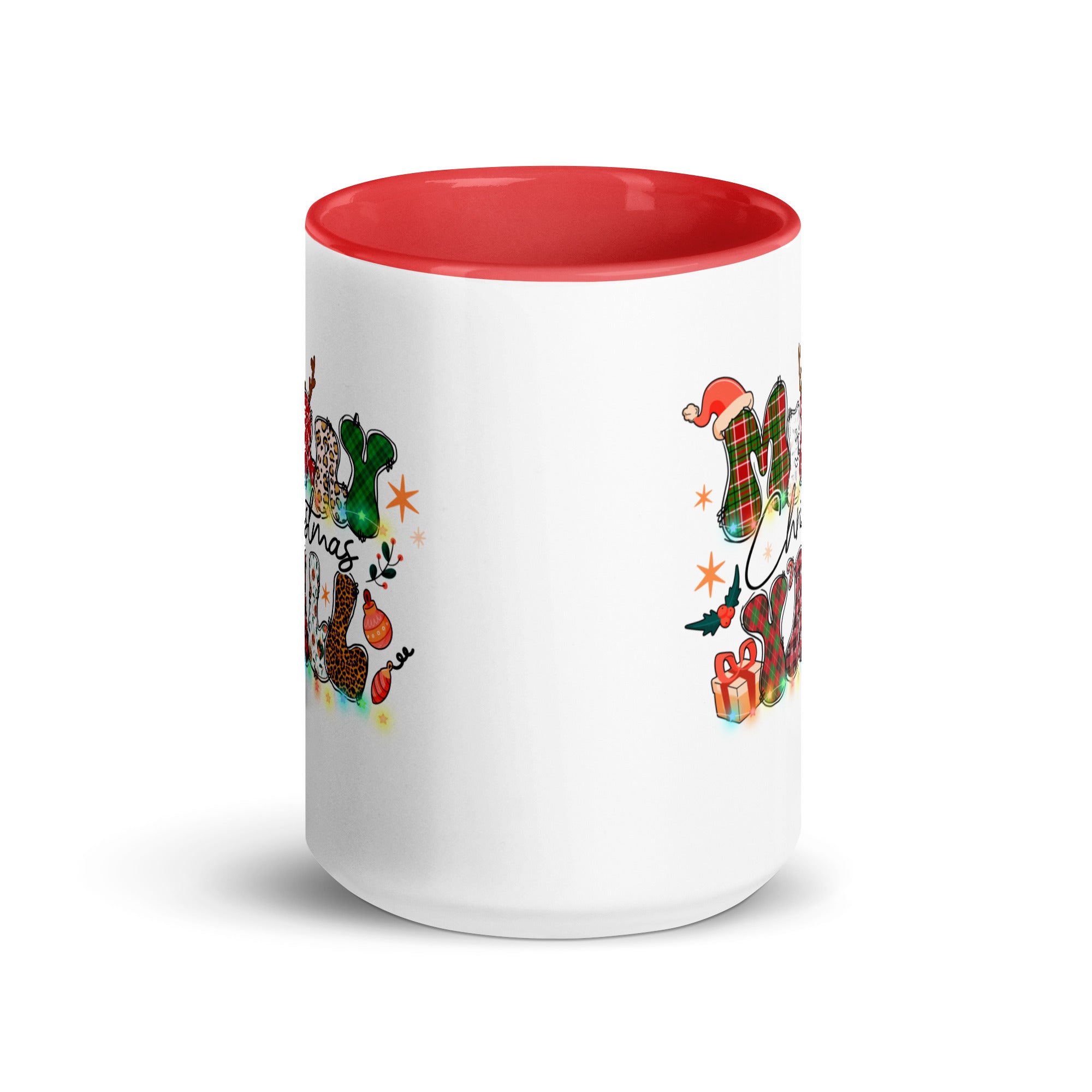 Merry Christmas Yall Mug with Color Inside-Phoenix Styles