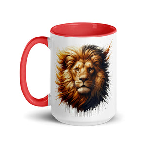 Wild Lion Mug-Phoenix Styles