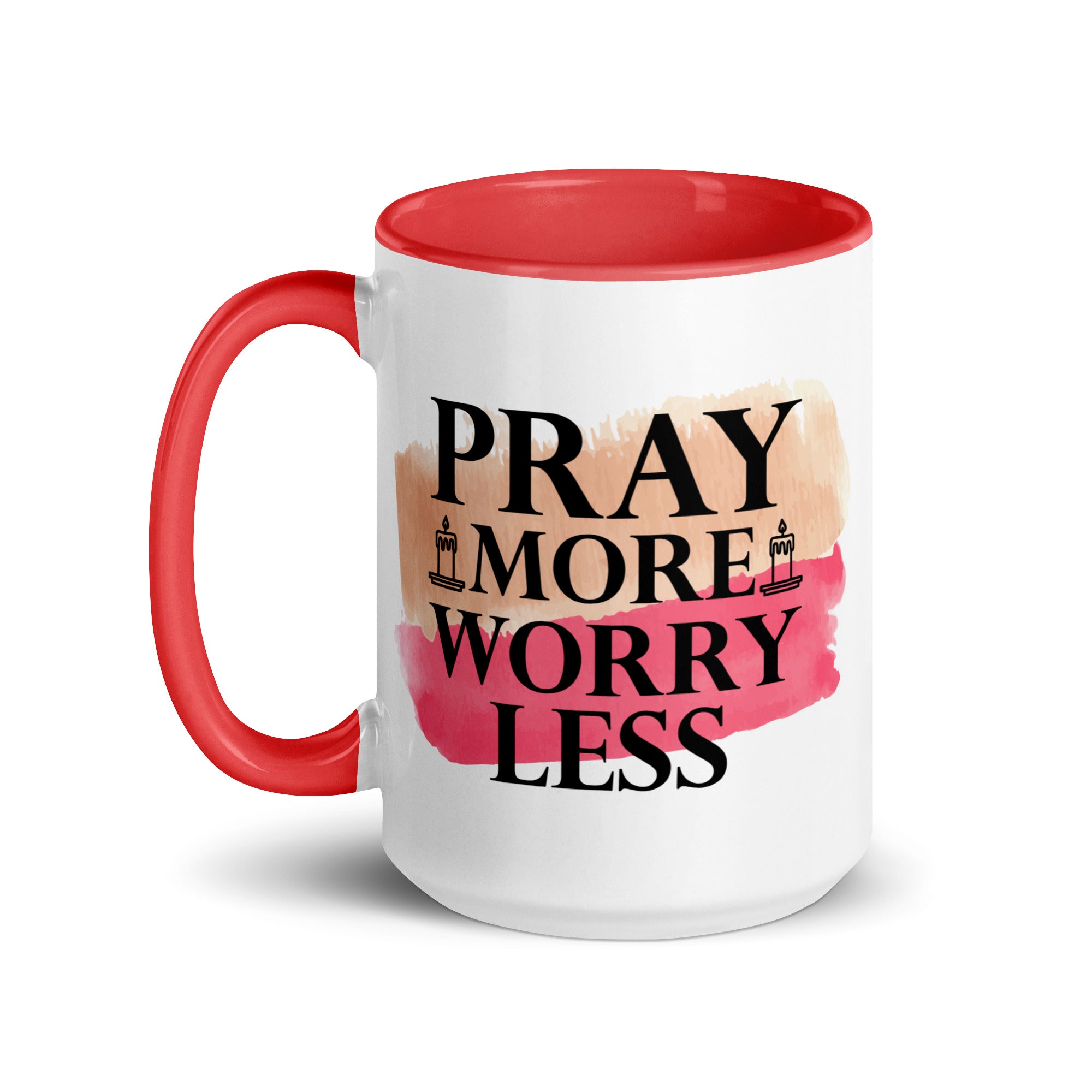 Pray More Worry Less Mug-Phoenix Styles