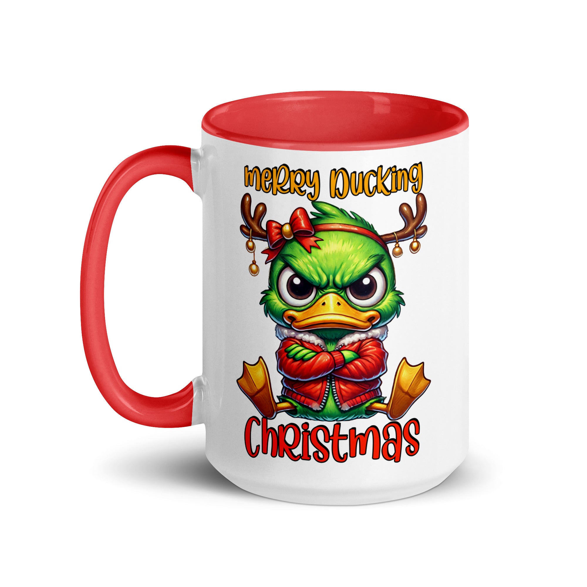 Merry Ducking Christmas Mug-Phoenix Styles