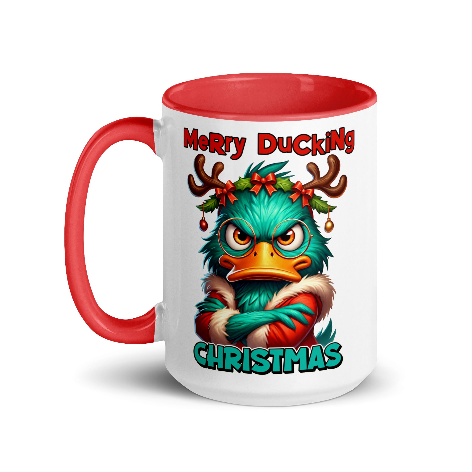 Merry Ducking Christmas Mug-Phoenix Styles