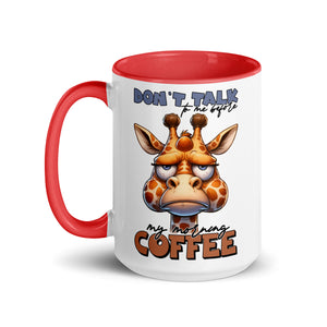 Don't Talk to Me Before My Morning Coffee Mug-Phoenix Styles