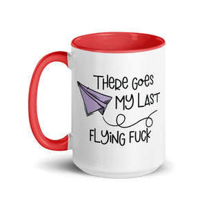 Flying Fuck Mug with Color Inside-Phoenix Styles