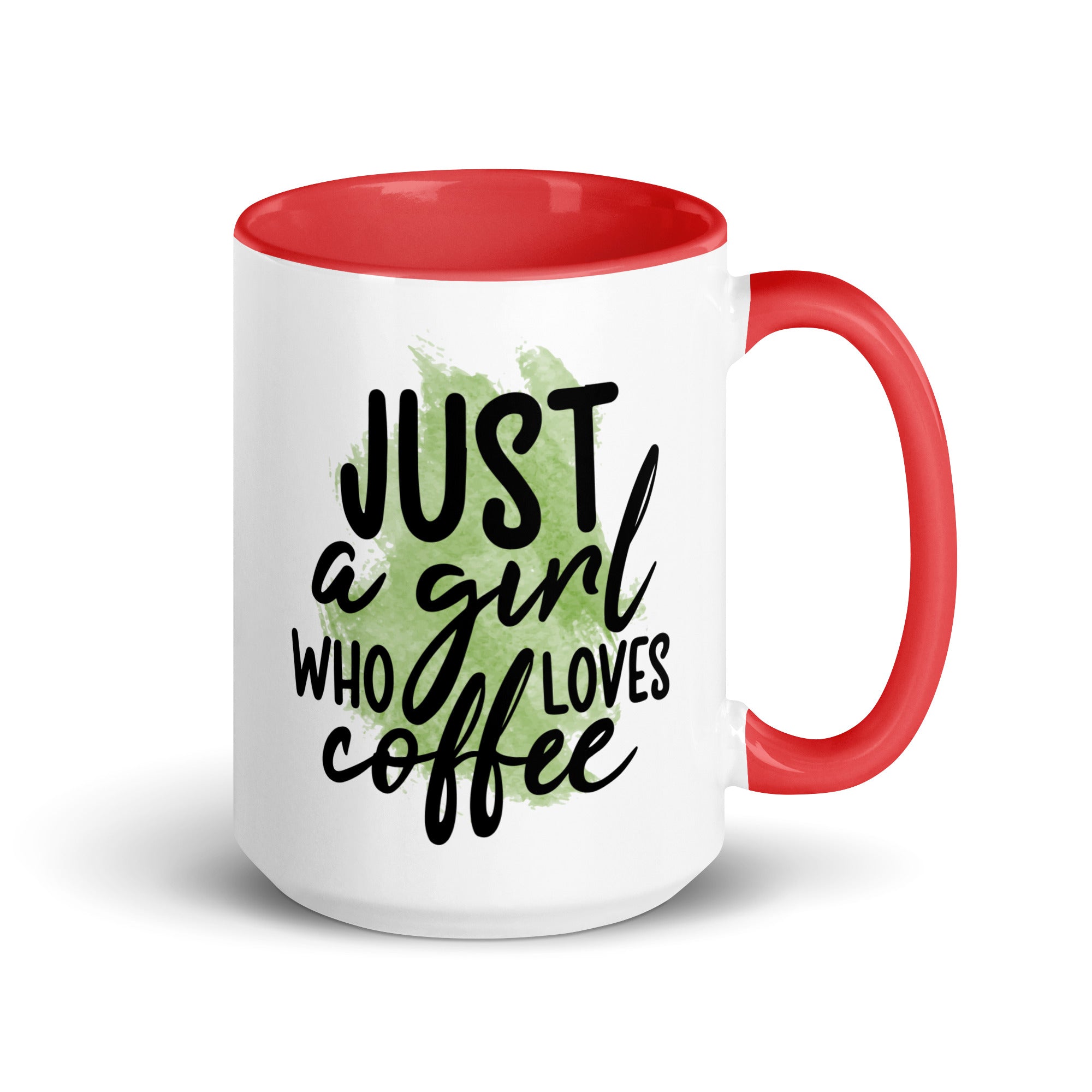 Just A Girl Who Loves Coffee Mug-Phoenix Styles