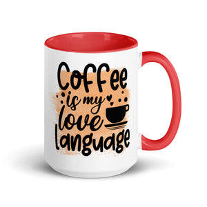 Coffee is My Love Language Mug-Phoenix Styles