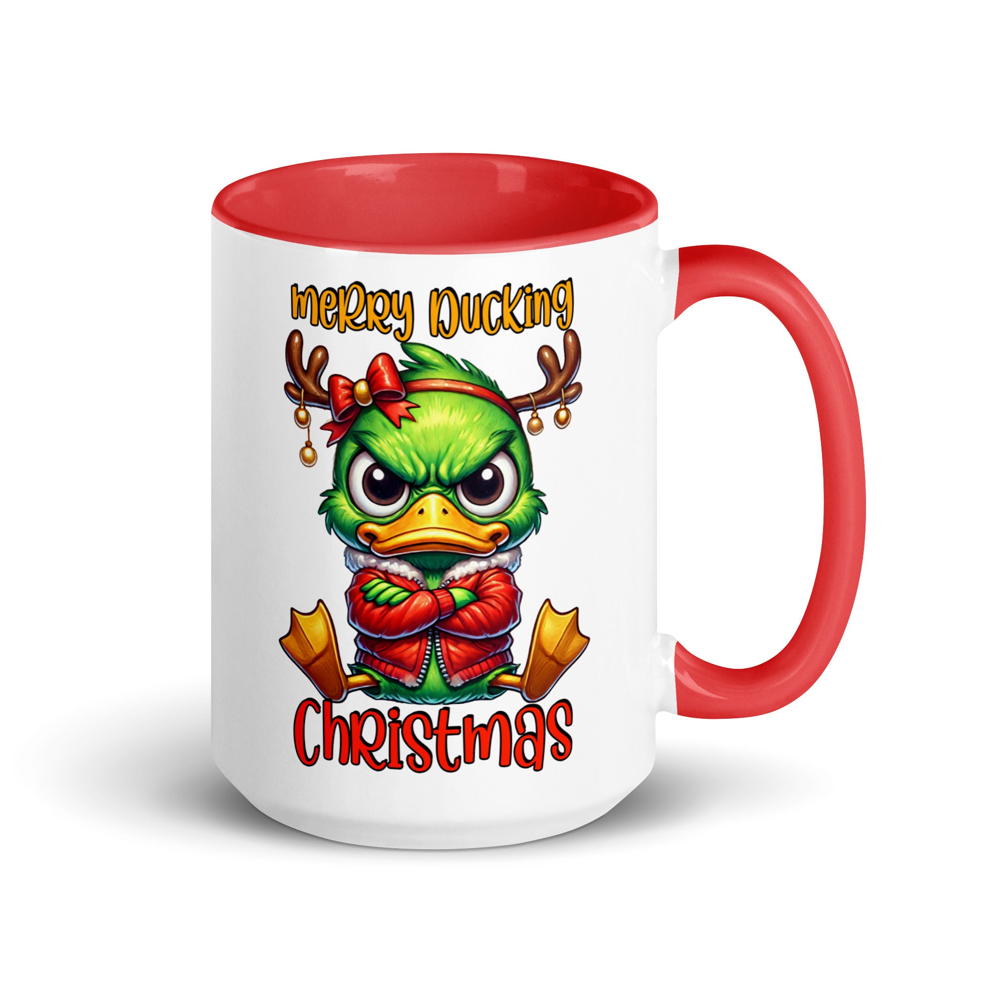 Merry Ducking Christmas Mug-Phoenix Styles