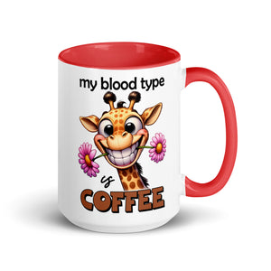 Blood Type is Coffee Mug-Phoenix Styles