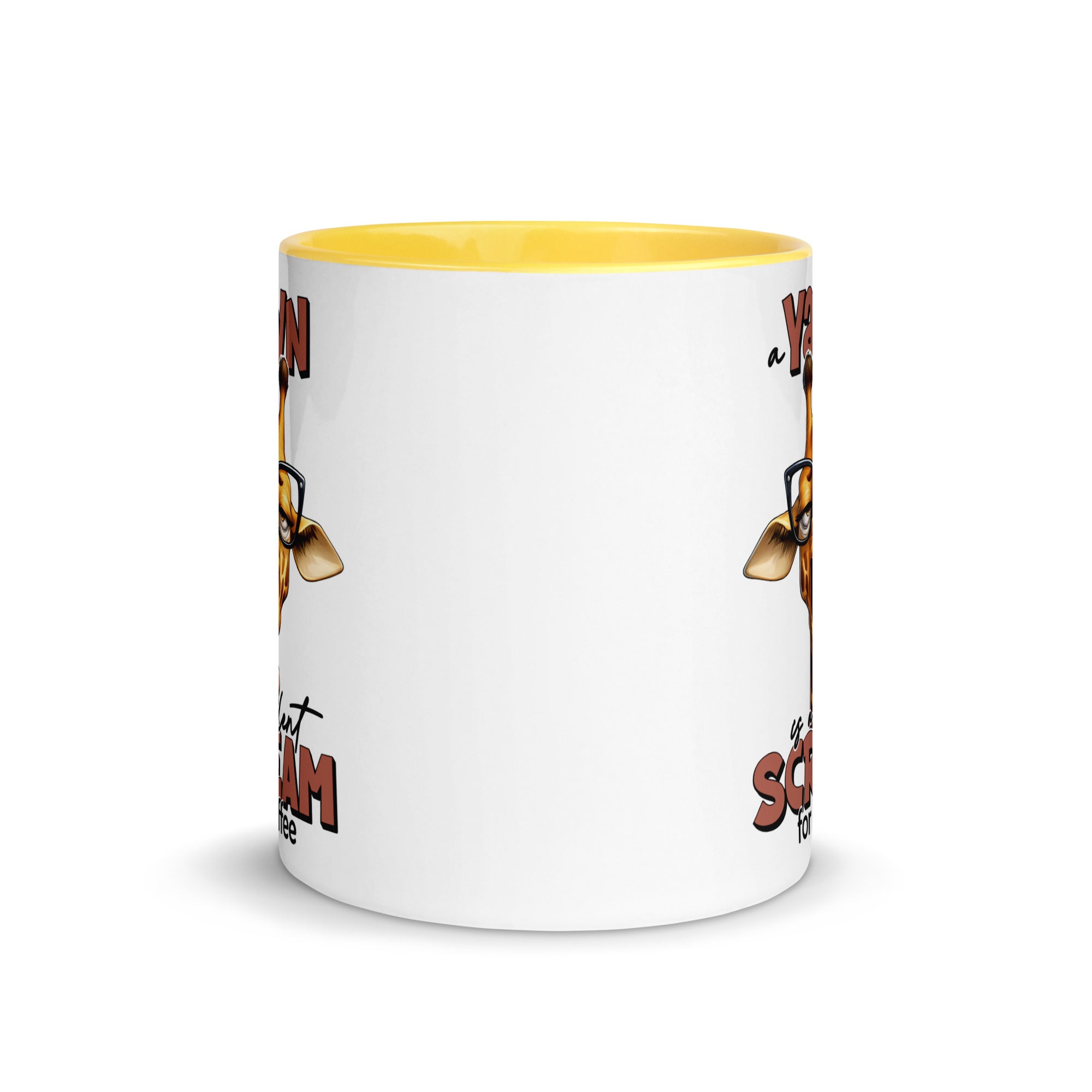 Yawn is a Silent Scream for Coffee Mug-Phoenix Styles