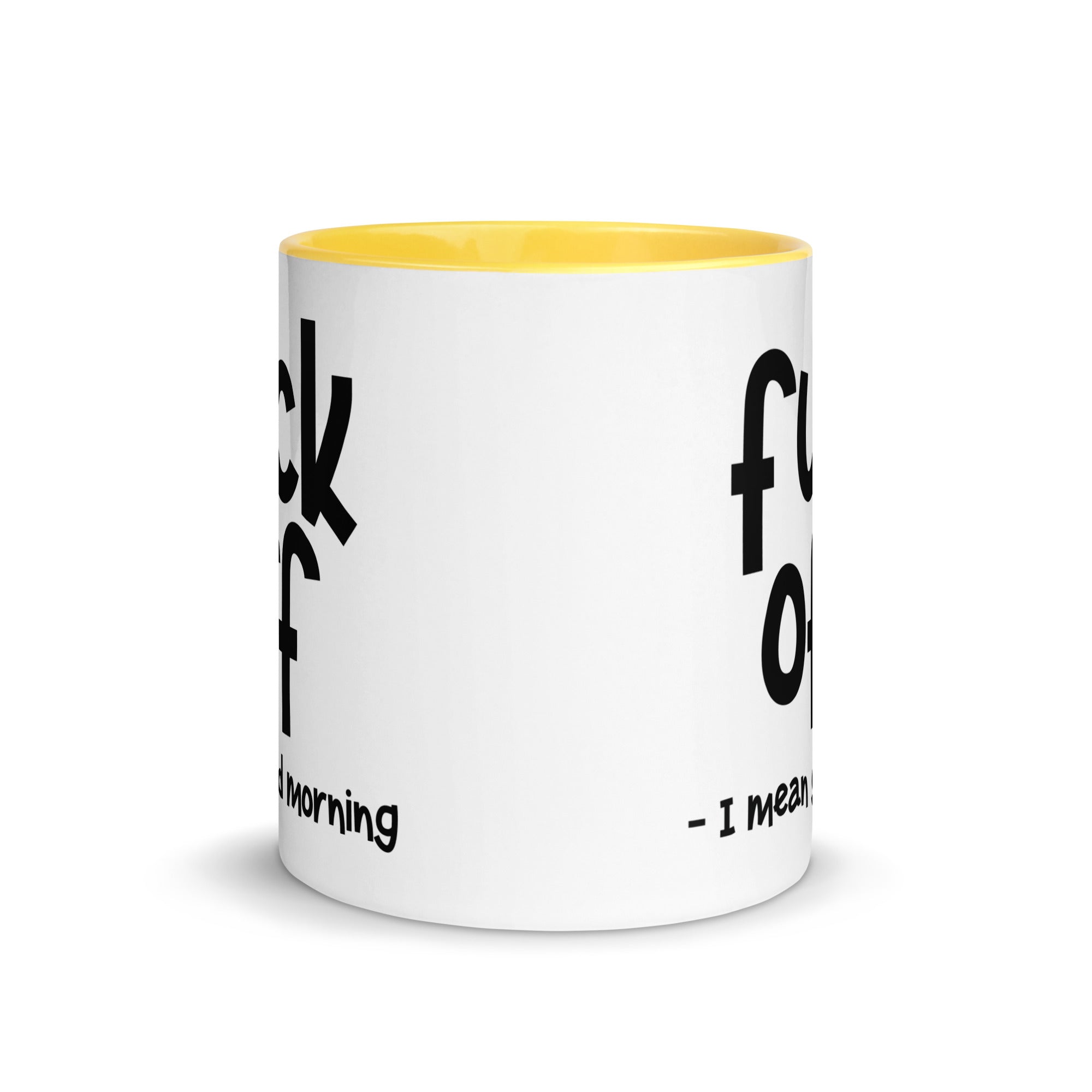 Fuck Off Mug with Color Inside-Phoenix Styles