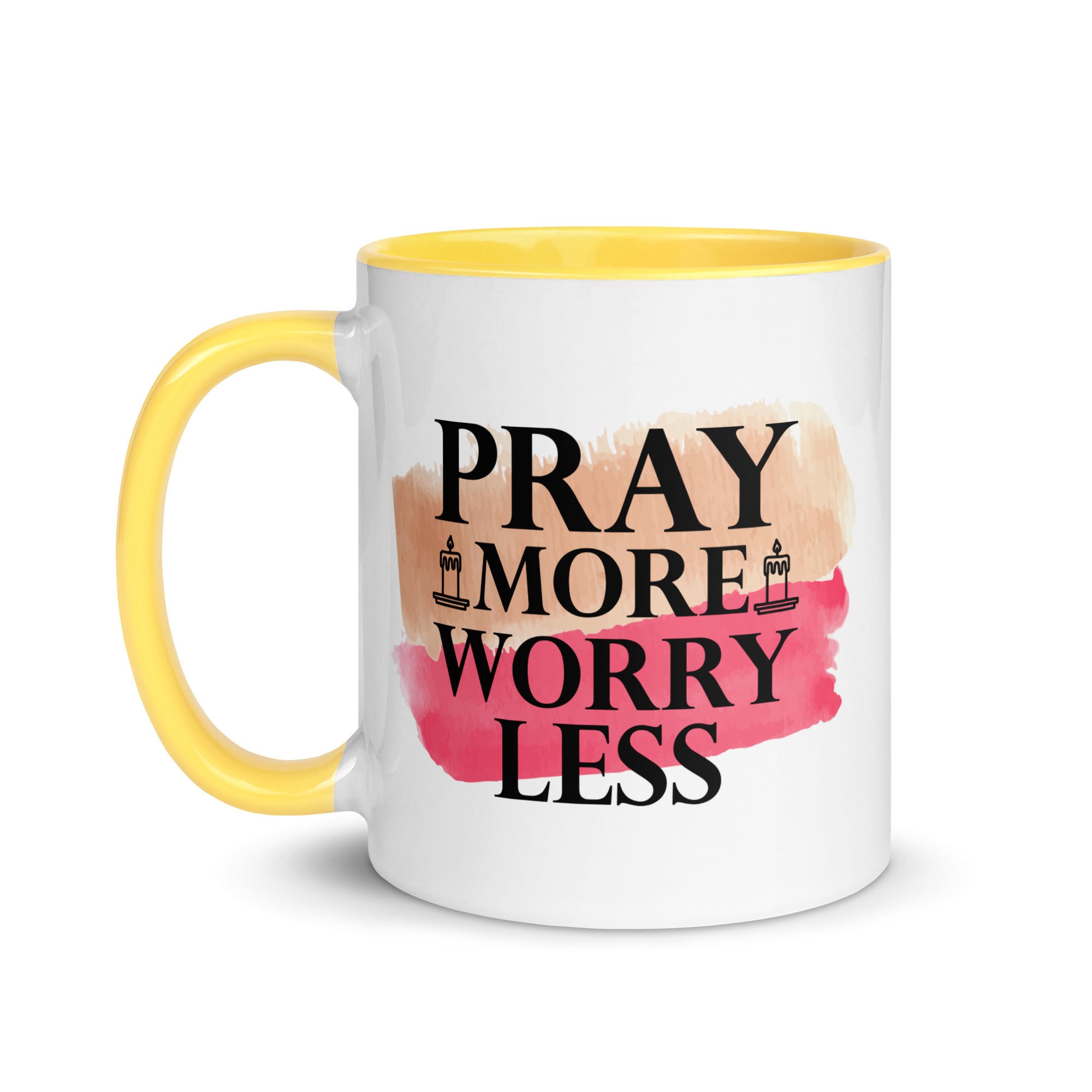 Pray More Worry Less Mug-Phoenix Styles